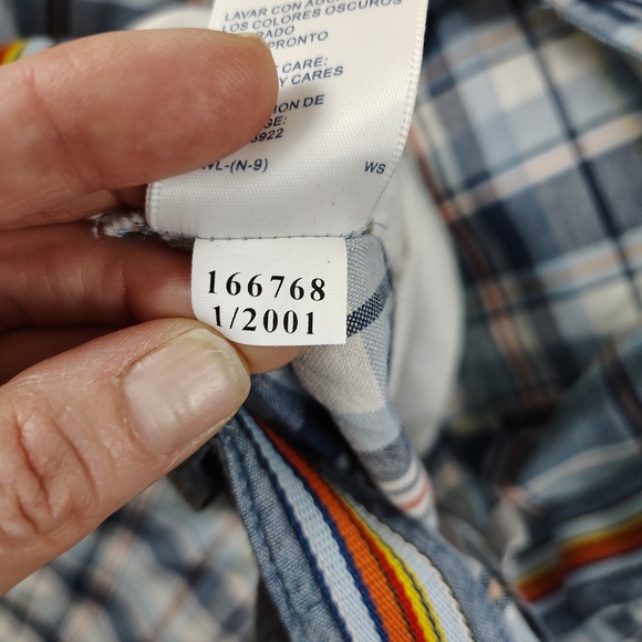 VTG Y2K‎ Tommy Hilfiger Pants Women 12 Skater Mid Rise Straight Leg Golf PlaiD - Picture 10 of 11